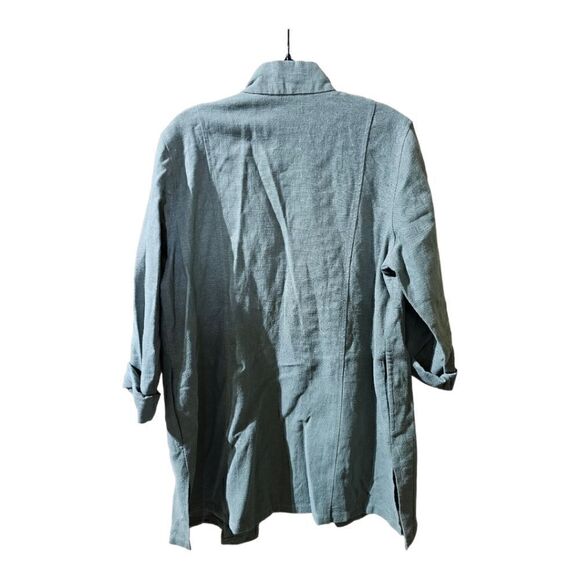 SOFT SURROUNDINGS Open Front Jacket Tunic - Size Medium - Picture 2 of 8
